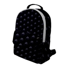 Animal Eyes Close Up Motif Pattern Flap Pocket Backpack (large) by dflcprintsclothing