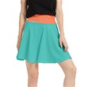 Waistband Skirt In Cascade & Coral Rose View1