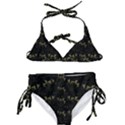 Exotic Snow Drop Flowers In A Loveable Style Kids  Classic Bikini Set View1