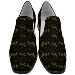 Exotic Snow Drop Flowers In A Loveable Style Women Slip On Heel Loafers by pepitasart