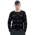 Exotic Snow Drop Flowers In A Loveable Style Men s Long Sleeve Raglan Tee View1