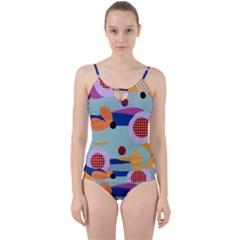 Happy Kiwi Poppi Cut Out Top Tankini Set by HappyKiwi