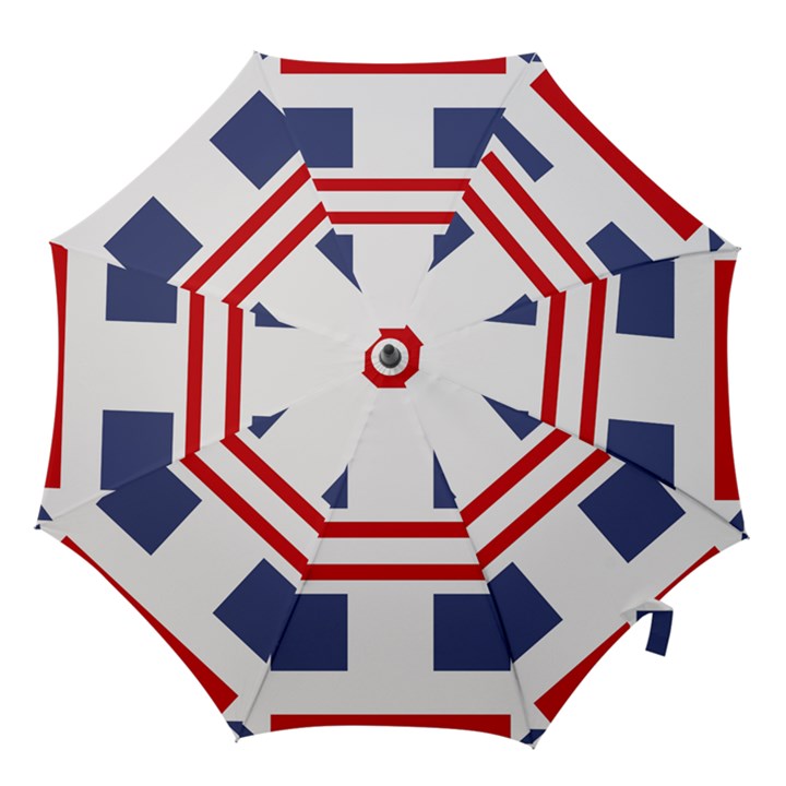 Abstract pattern geometric backgrounds   Hook Handle Umbrellas (Small)