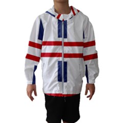 Abstract Pattern Geometric Backgrounds   Kids  Hooded Windbreaker by Eskimos