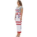 Abstract pattern geometric backgrounds   Women s Pinafore Overalls Jumpsuit View2