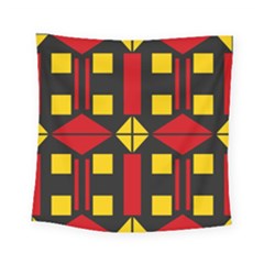 Abstract Pattern Geometric Backgrounds   Square Tapestry (small) by Eskimos