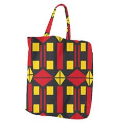 Abstract Pattern Geometric Backgrounds   Giant Grocery Tote by Eskimos