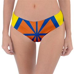 Abstract Pattern Geometric Backgrounds   Reversible Classic Bikini Bottoms by Eskimos