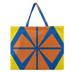 Abstract Pattern Geometric Backgrounds   Zipper Large Tote Bag by Eskimos