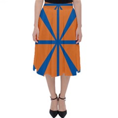 Abstract Pattern Geometric Backgrounds   Classic Midi Skirt by Eskimos