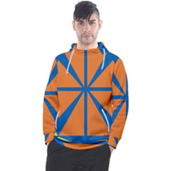 Abstract Pattern Geometric Backgrounds   Men s Pullover Hoodie by Eskimos