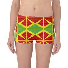 Abstract Pattern Geometric Backgrounds   Reversible Boyleg Bikini Bottoms by Eskimos