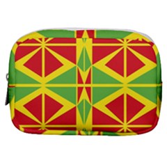 Abstract Pattern Geometric Backgrounds   Make Up Pouch (small) by Eskimos