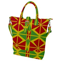 Abstract Pattern Geometric Backgrounds   Buckle Top Tote Bag by Eskimos