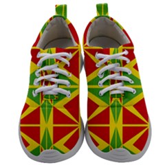 Abstract Pattern Geometric Backgrounds   Mens Athletic Shoes by Eskimos