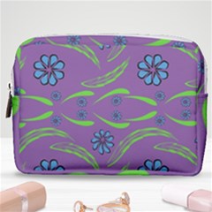 Folk Flowers Print Floral Pattern Ethnic Art Make Up Pouch (medium) by Eskimos