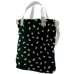 Leaves Pattern Canvas Messenger Bag by CoshaArt