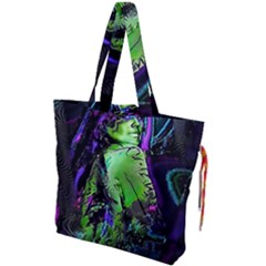 Effects Infestation Ii Drawstring Tote Bag by MRNStudios