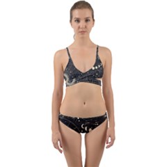 Magic-patterns Wrap Around Bikini Set by CoshaArt