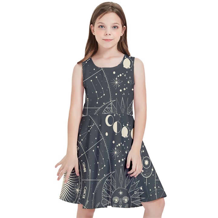 Magic-patterns Kids  Skater Dress