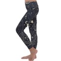 Magic-patterns Kids  Lightweight Velour Classic Yoga Leggings View2