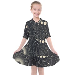 Magic-patterns Kids  All Frills Chiffon Dress by CoshaArt