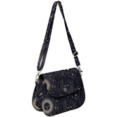 Magic-patterns Saddle Handbag by CoshaArt