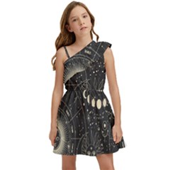 Magic-patterns Kids  One Shoulder Party Dress by CoshaArt