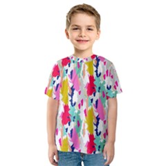 Acryl Paint Kids  Sport Mesh Tee