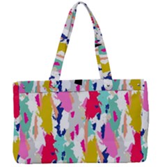 Acryl Paint Canvas Work Bag