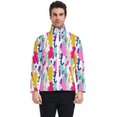 Acryl Paint Men s Bomber Jacket