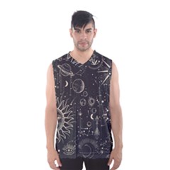 Mystic Patterns Men s Basketball Tank Top by CoshaArt