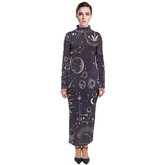 Mystic Patterns Turtleneck Maxi Dress by CoshaArt