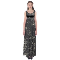 Mystic Patterns Empire Waist Maxi Dress by CoshaArt