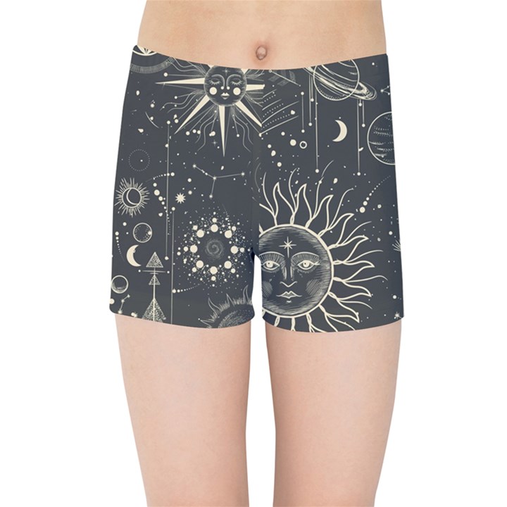 Mystic patterns Kids  Sports Shorts