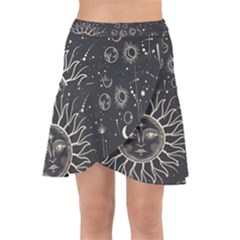 Mystic Patterns Wrap Front Skirt by CoshaArt