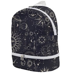 Mystic Patterns Zip Bottom Backpack by CoshaArt