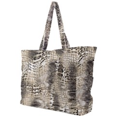 Luxury Snake Print Simple Shoulder Bag by CoshaArt