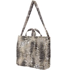 Luxury Snake Print Square Shoulder Tote Bag by CoshaArt