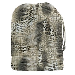 Luxury Snake Print Drawstring Pouch (3xl) by CoshaArt