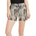 Luxury Snake Print Women s Runner Shorts View1