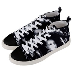 Mrn Echo Men s Mid-top Canvas Sneakers by MRNStudios