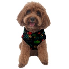 Apples Honey Honeycombs Pattern Dog Sweater by Amaryn4rt