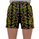 Fanciful Fantasy Flower Forest Sleepwear Shorts View1