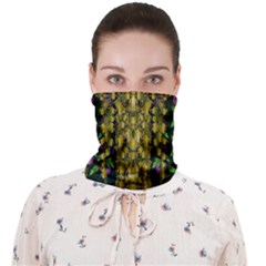 Fanciful Fantasy Flower Forest Face Covering Bandana (adult) by pepitasart