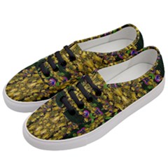 Fanciful Fantasy Flower Forest Women s Classic Low Top Sneakers by pepitasart