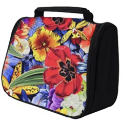 Flower Pattern Full Print Travel Pouch (Big)