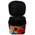 Flower Pattern Make Up Travel Bag (Small) View3