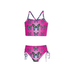 Butterfly Girls  Tankini Swimsuit