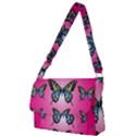 Butterfly Full Print Messenger Bag (S) View1